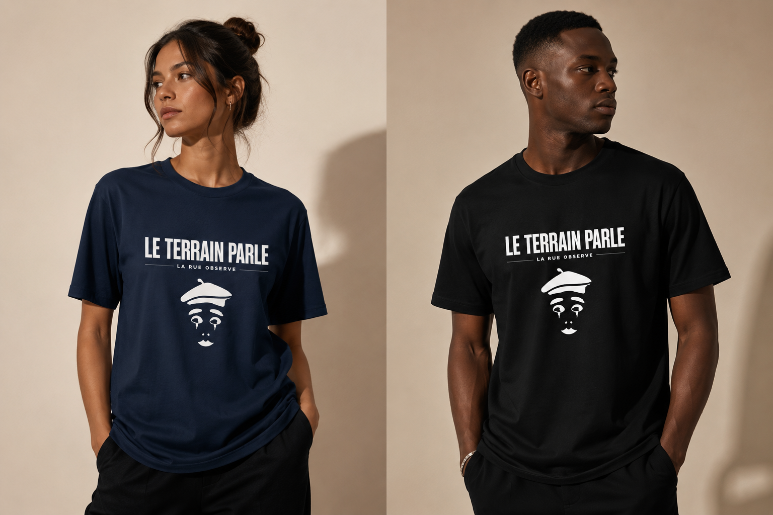 T-shirt Unisexe Bio – LE TERRAIN PARLE | Manifest