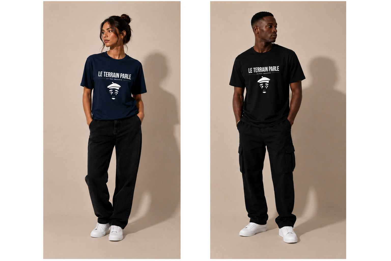 T-shirt Unisexe Bio – LE TERRAIN PARLE | Manifest