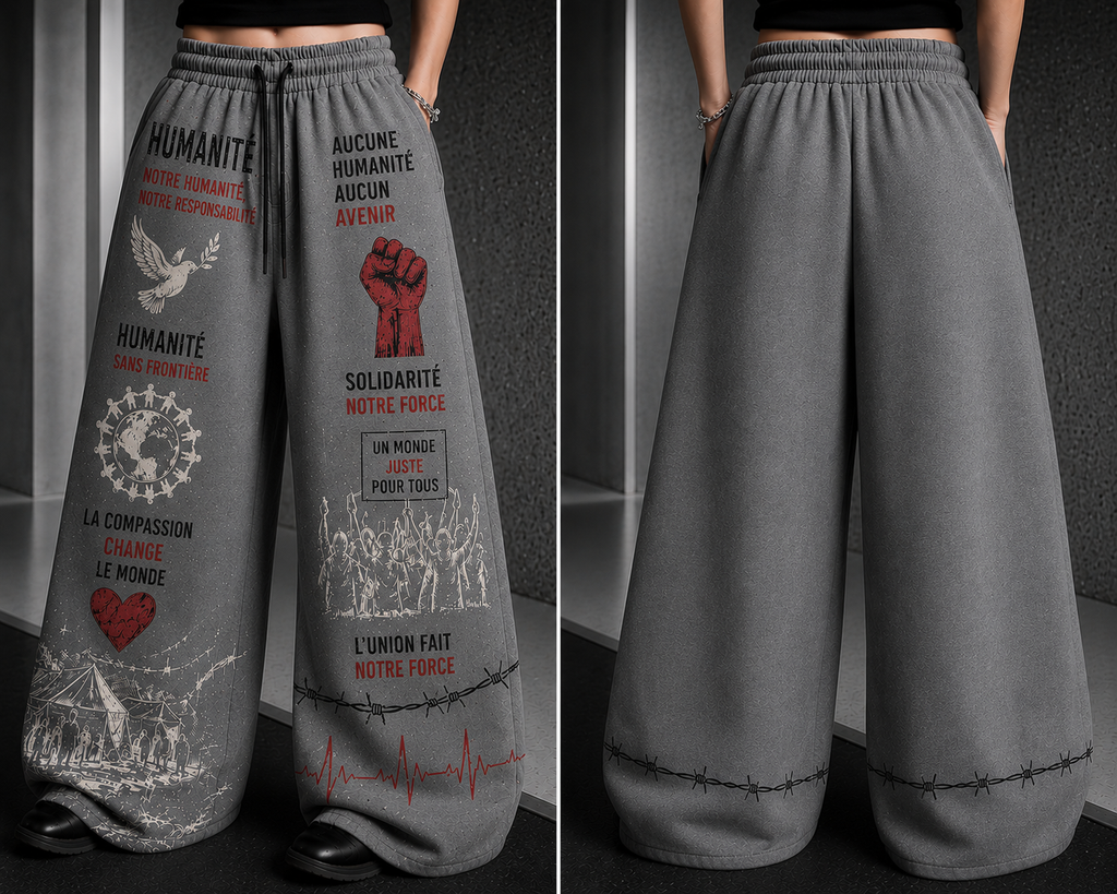 Pantalon HUMANITÉ — Édition Streetwear