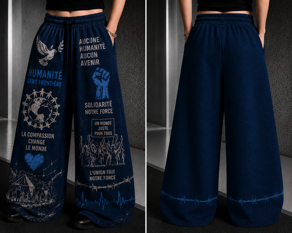 Pantalon HUMANITÉ — Édition Streetwear