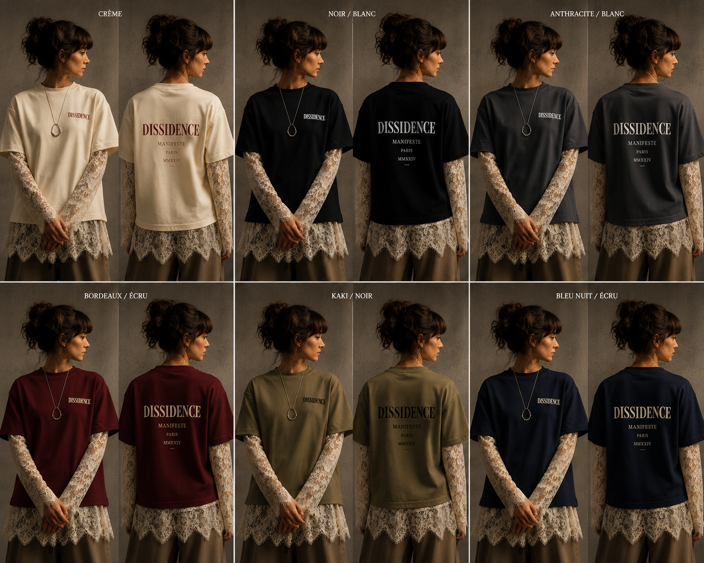 T-shirt DISSIDENCE — Édition Couture